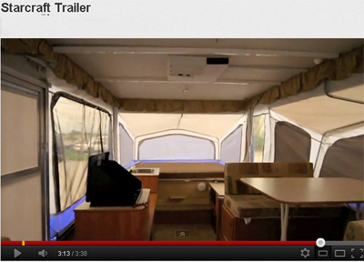 StarCraft Pop Up Camper Trailer