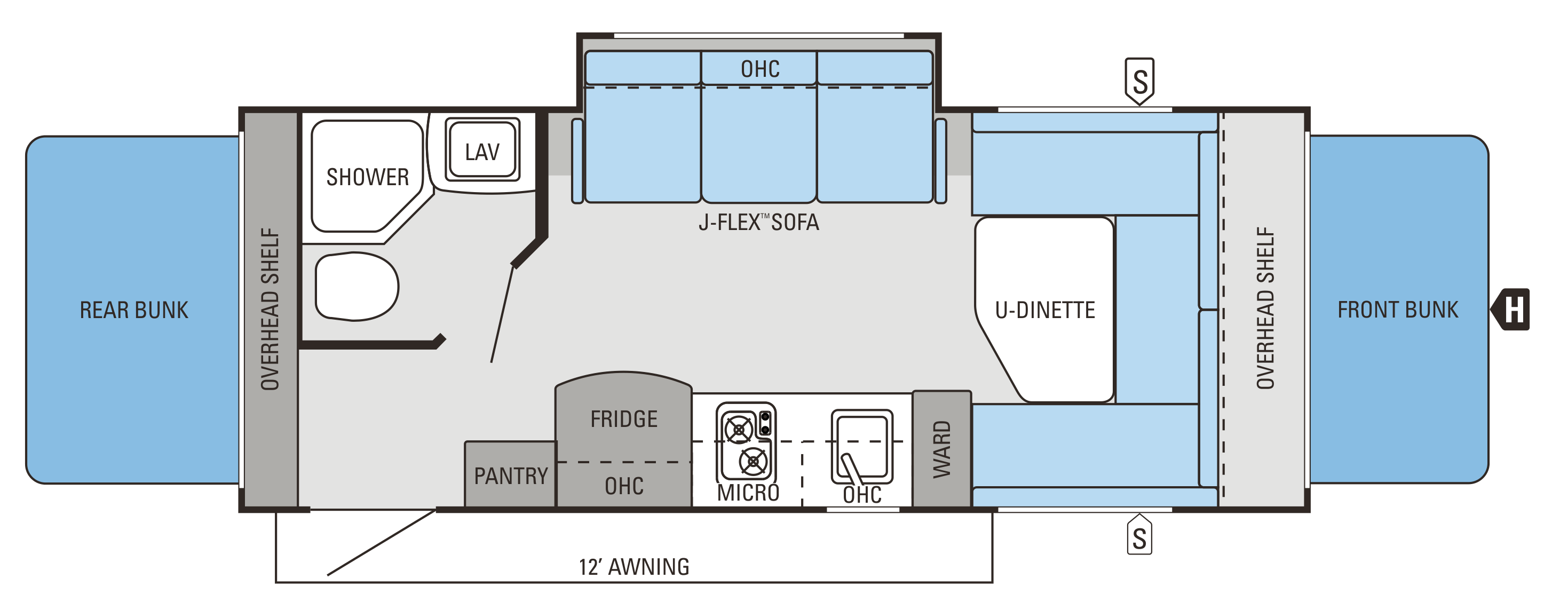 Jayco Feather SLX Ultra Lite Travel Trailer