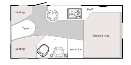 NuCamp TAB400 Teardrop Campers