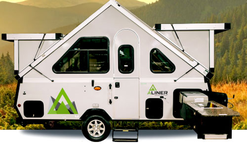 Aliner A-frame Camper