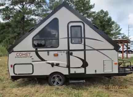 comet 1235MD hardside pop up camper