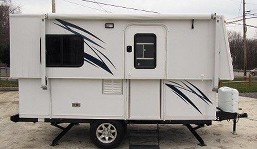 Hard shell pop up camper outlet